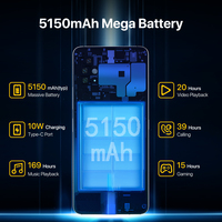 UMIDIGI A11 Pro Max wersja globalna 6.8 "FHD + ekran Smartphone 128GB Helio G80 48MP AI potrójny aparat 5150mAh 4